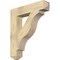 Ekena Millwork Funston Craftsman Rough Sawn Bracket, Douglas Fir, 6"W x 32"D x 36"H BKT06X32X36FST04RDF - alternate 1
